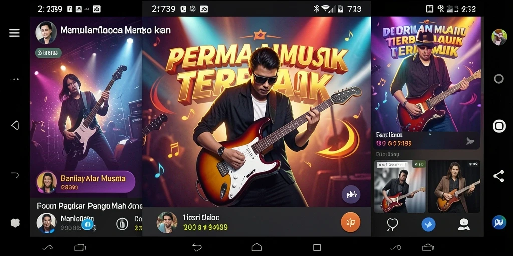 Tampilan gameplay seru dan interaktif di 2739 yang memukau.