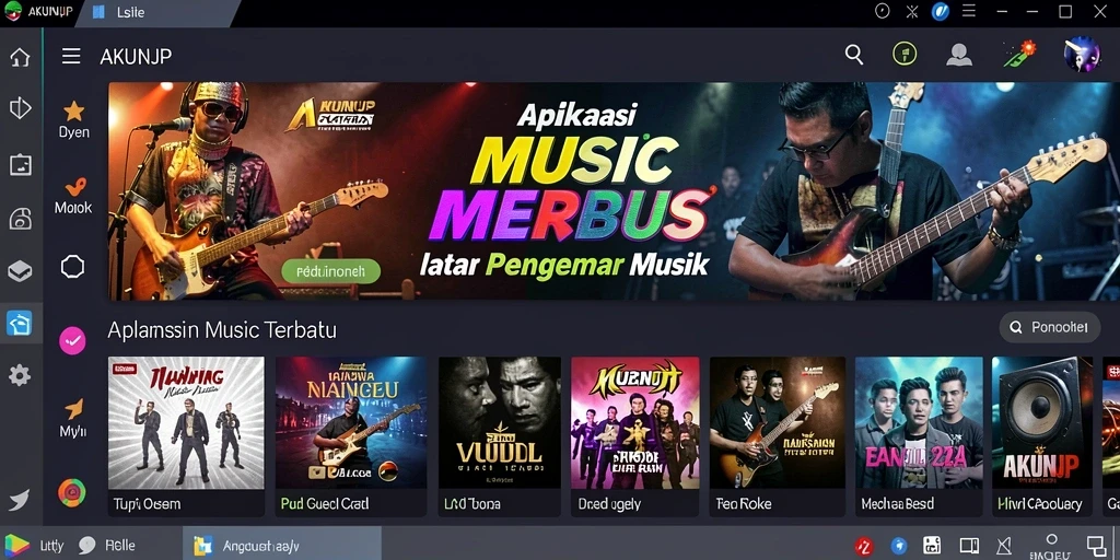 Tangkapan layar gameplay AKUNJP yang menarik dan interaktif.