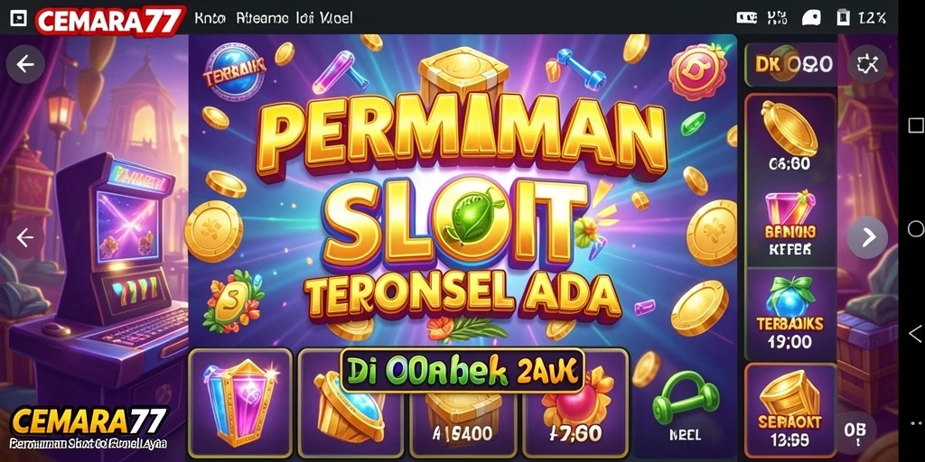 Tampilan gameplay CEMARA77 yang menarik dan interaktif.