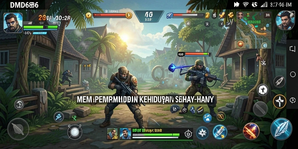 Tampilan antarmuka DMD686 yang user-friendly dan fungsional.