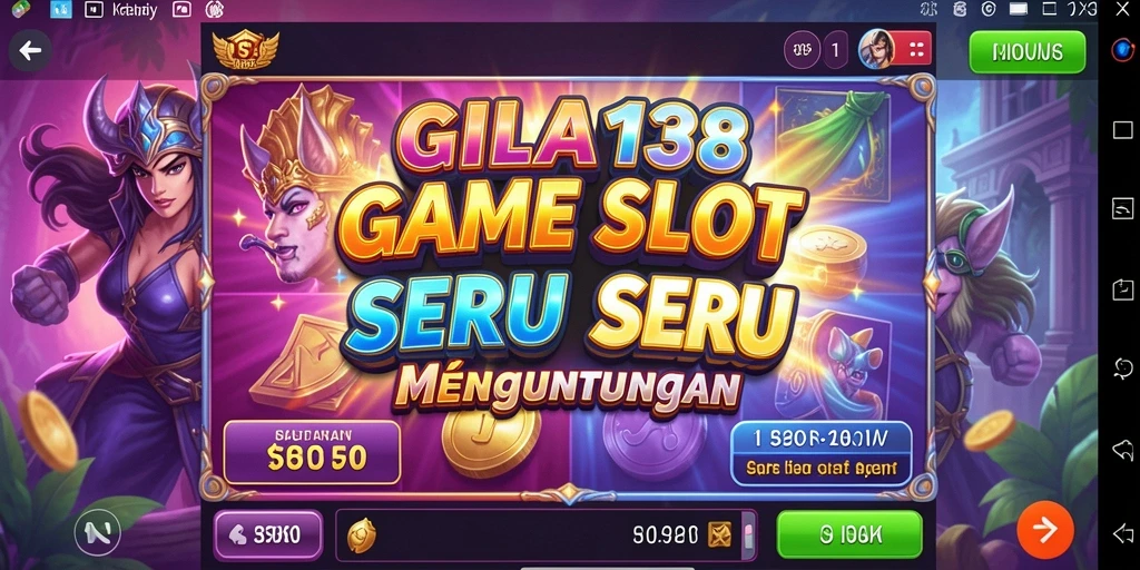 Screenshot gameplay GILA138 menampilkan mesin Slot dengan grafik memukau.