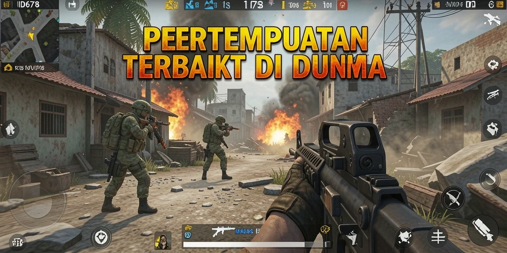 Tampilan dinamis dari gameplay intensif di <strong>ID678</strong>.