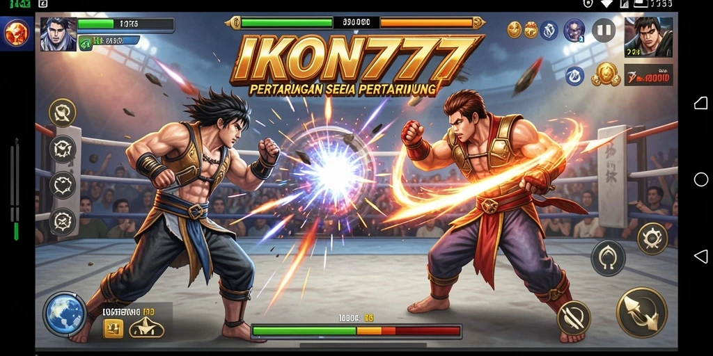 Tampilan menarik dalam gameplay Fighting IKON777 yang penuh aksi.