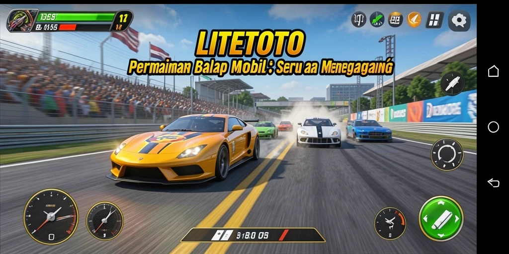 Tampilan gameplay LITETOTO yang menegangkan dan mengasyikkan.