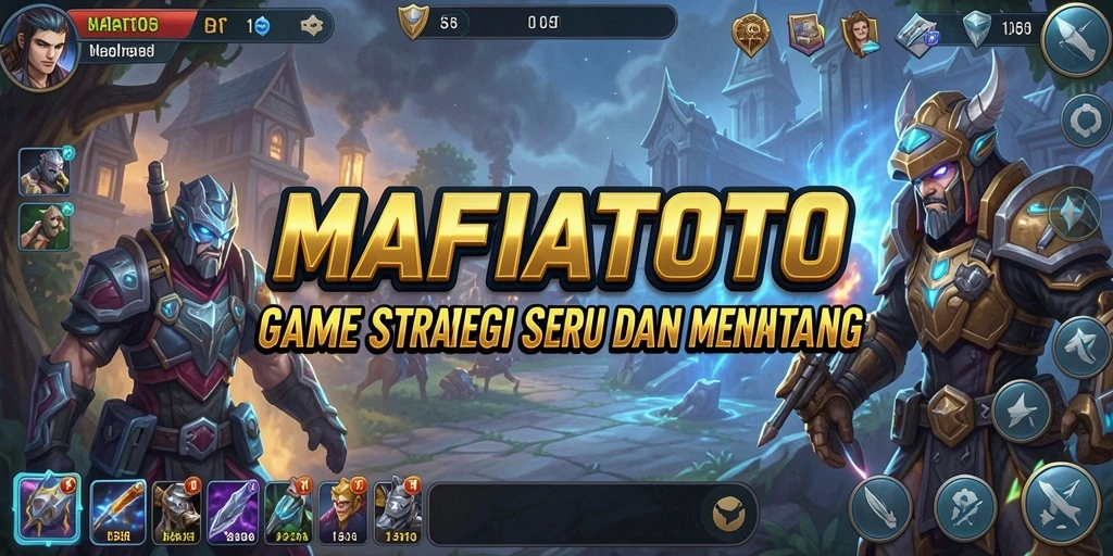 Tampilan gameplay menarik dari MAFIATOTO dengan elemen strategi.