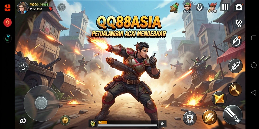 Gameplay seru dan mendebarkan dari QQ88ASIA.