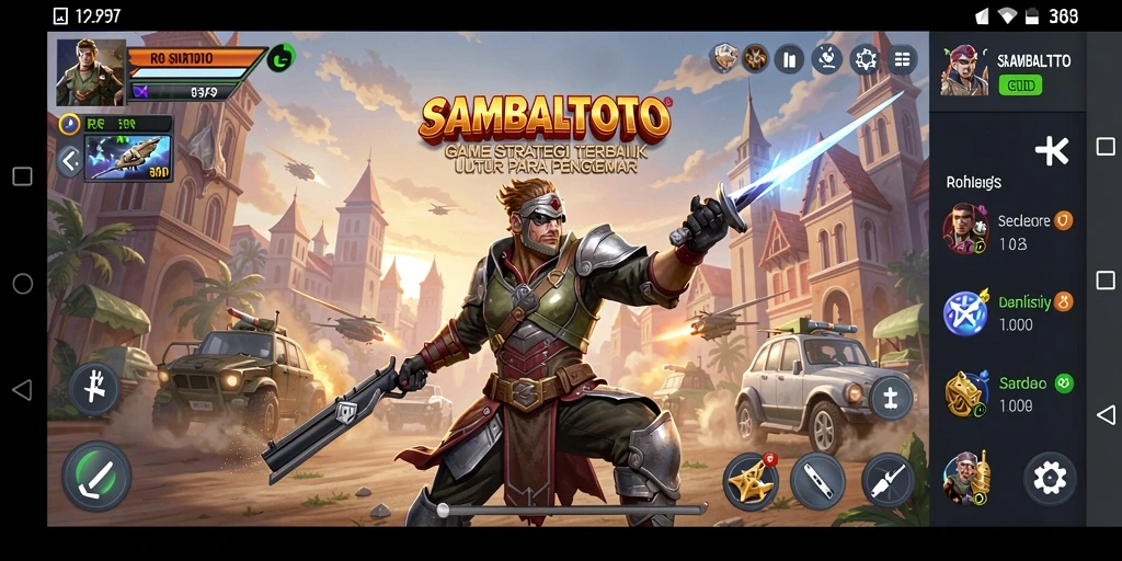 Tampilan gameplay SAMBALTOTO yang menegangkan dan penuh strategi.