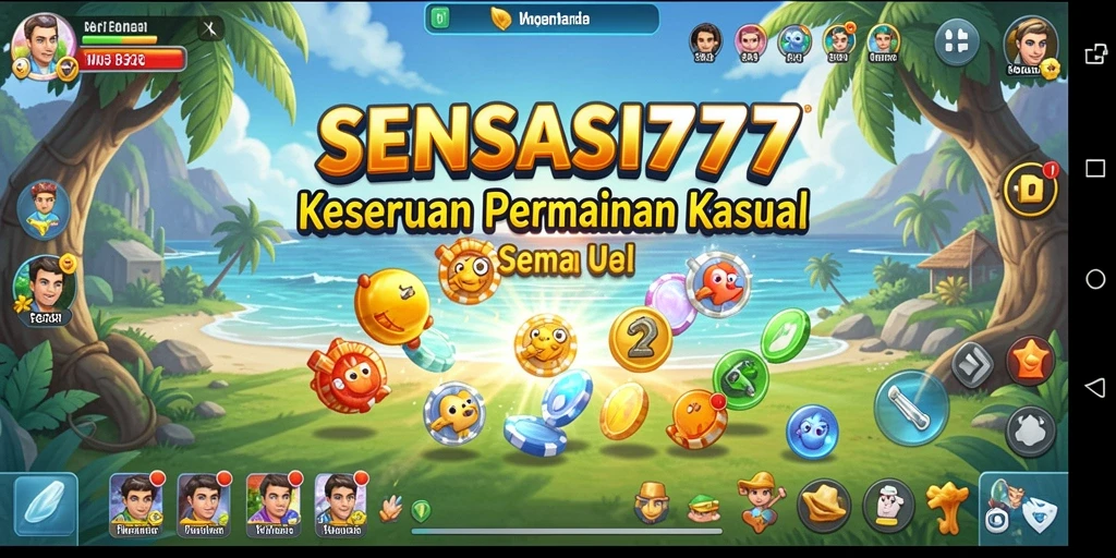 Tampilan gameplay menarik SENSASI777 yang mengasyikkan.