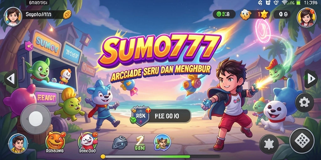 Tampilan gameplay SUMO777 yang memikat dan penuh aksi.