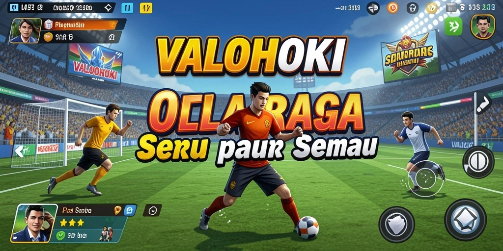 Tampilan gameplay VALOHOKI yang seru dan dinamis di lapangan.